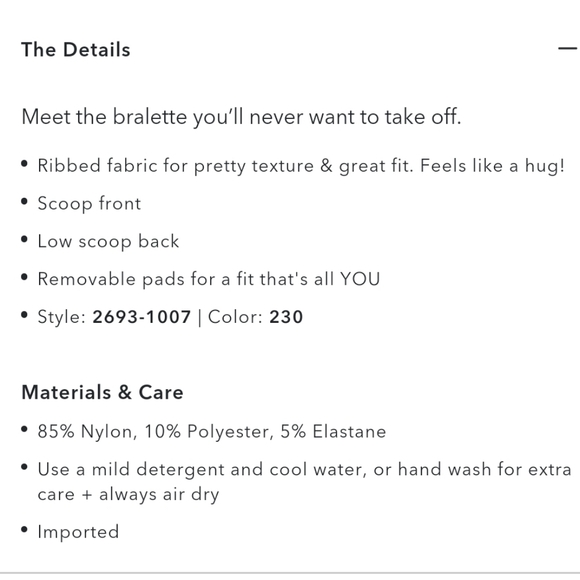 Aerie Seamless Padded Bralette - Picture 6 of 7